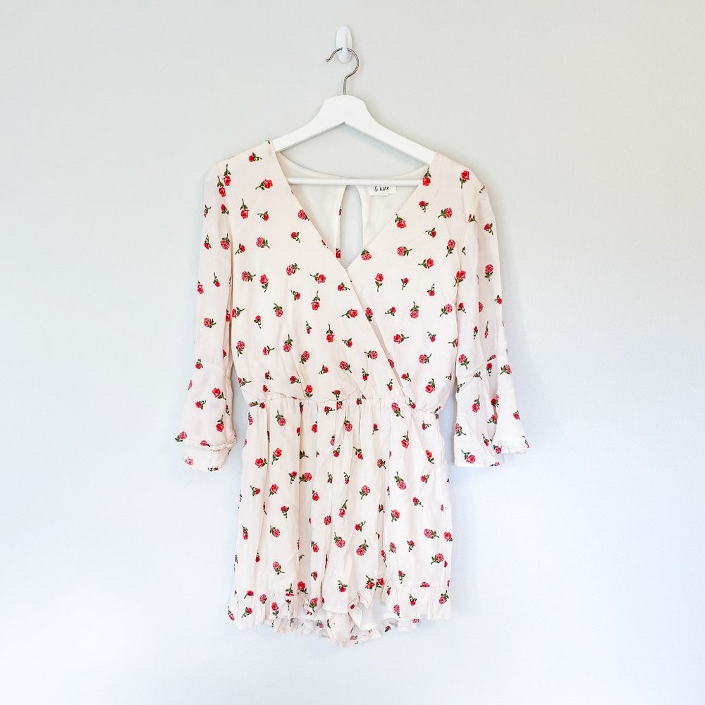 Le Kate Flower Romper